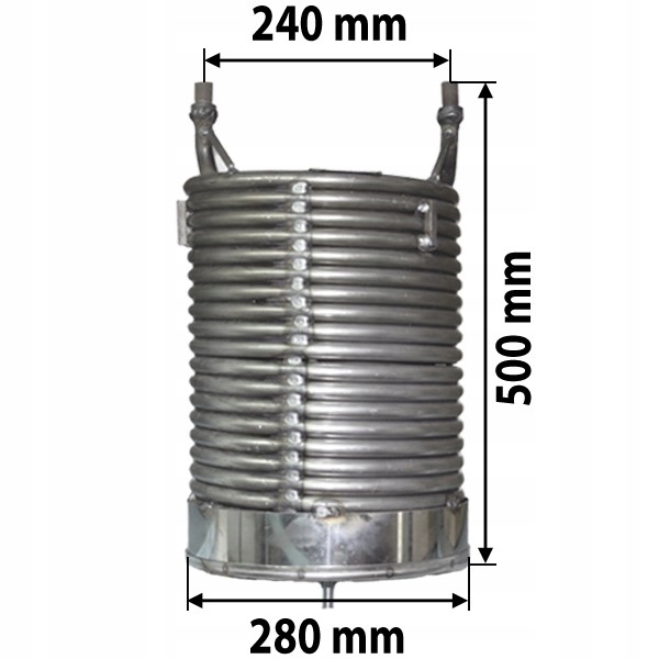 Wężownica nagrzewnica spirala do myjek WAP C CS DX do 98 r.