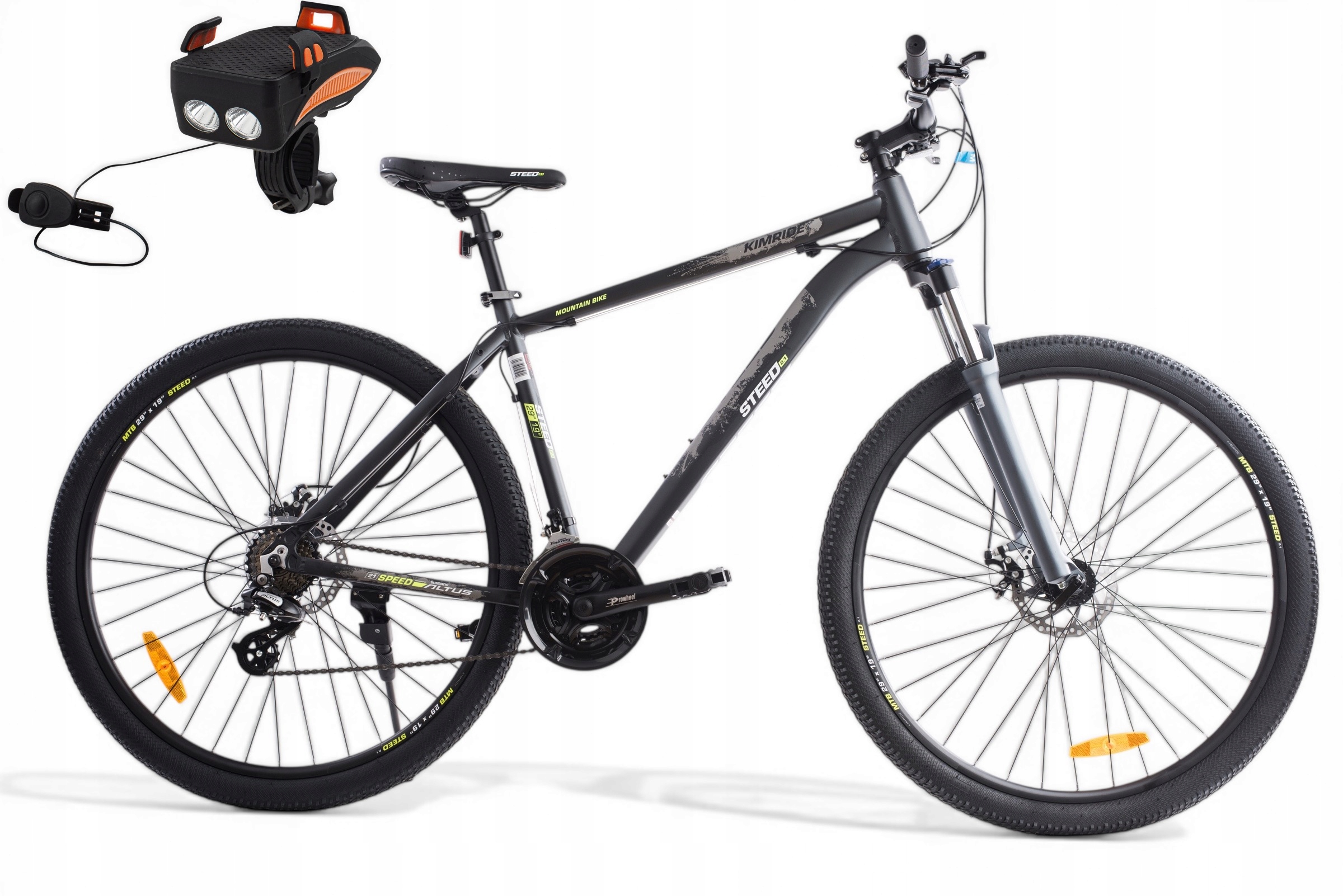 Rower górski Mtb 29 cali aluminiowy rama 19 L Shimano hamulce tarczowe męsk