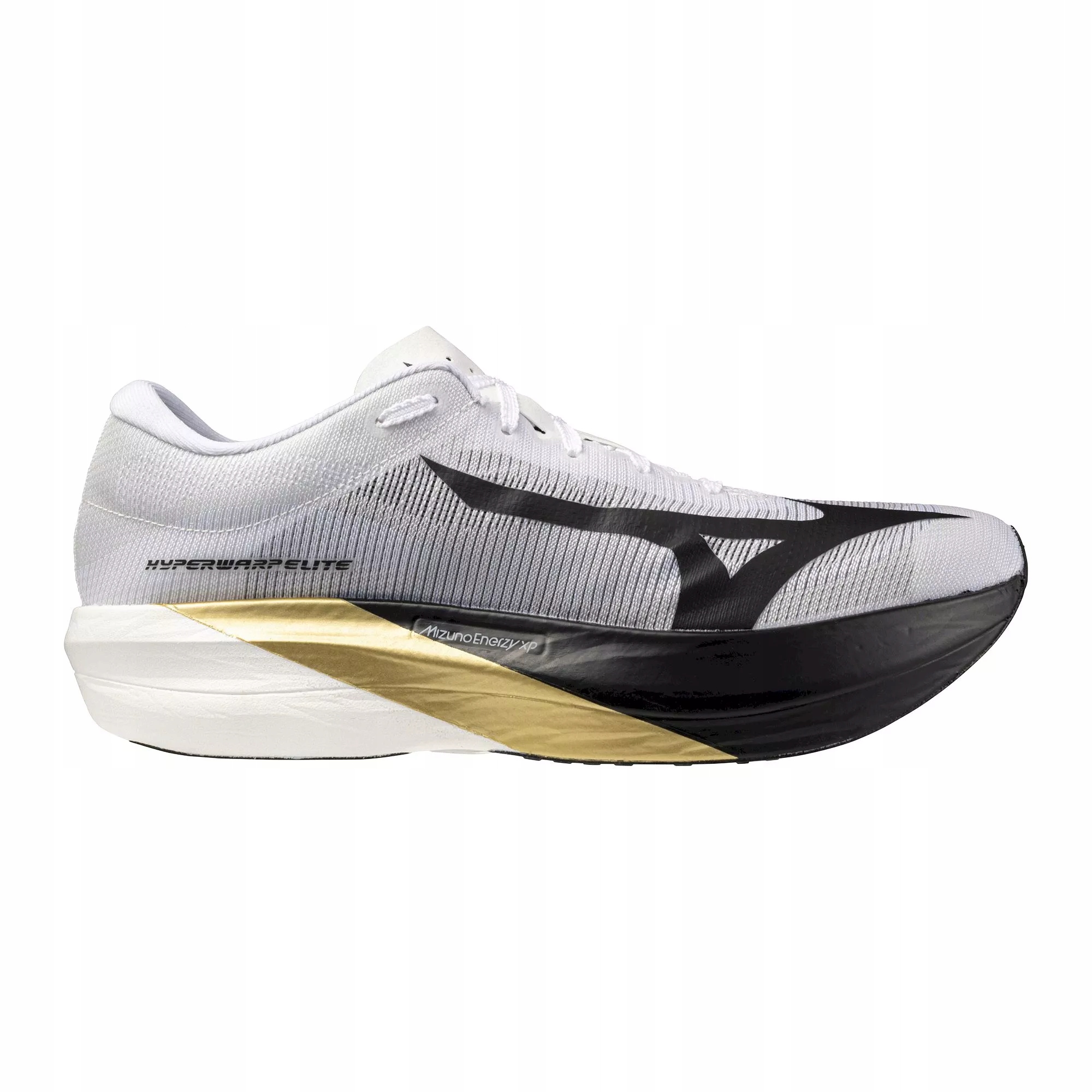 Mizuno buty biegowe Hyperwarp elite, biało-czarne unisex [Rozmiar: 45]
