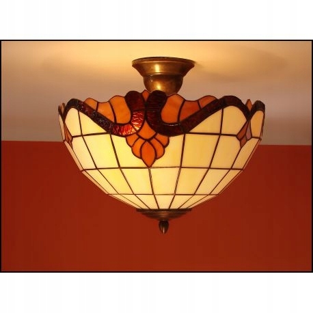 Stropné Svietidlo lampa luster vitráž Classic 30 cm