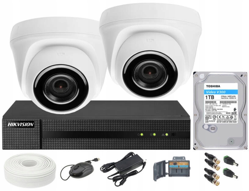 Súprava na monitorovanie Full Hd Hikvision Hiwatch
