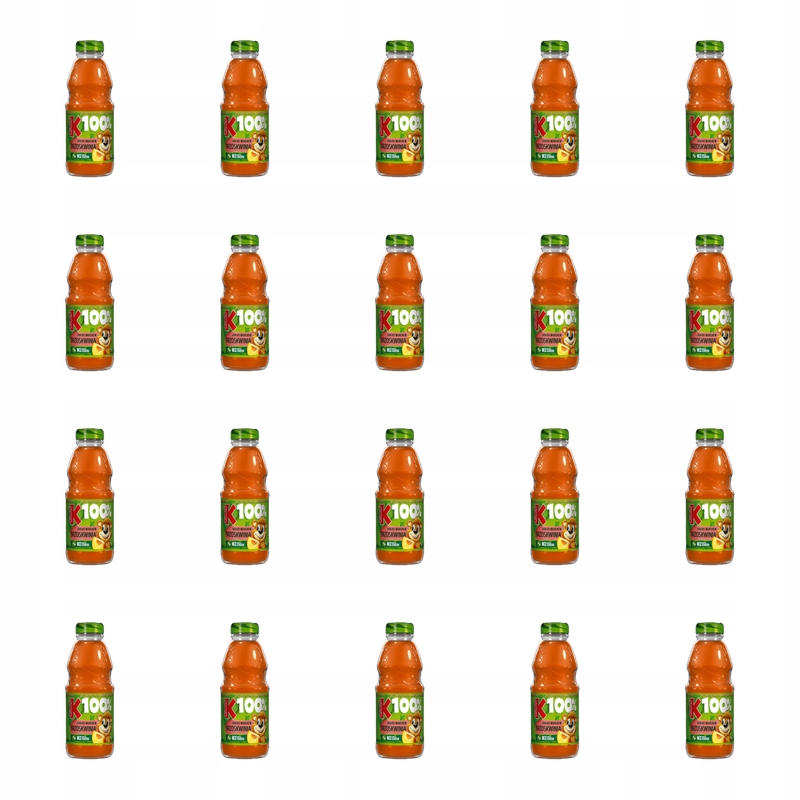 Kubuś Šťáva 100% Ovocně Zeleninová Mrkev Jablko Broskev 300 ml X20