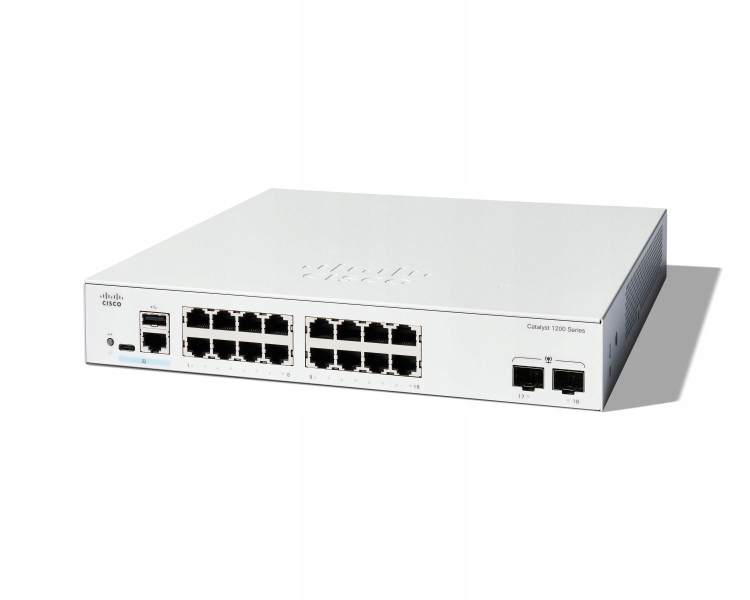 Cisco C1200-16T-2G síťové připojení Spravovaný L2/L3 Gigabit Ethernet