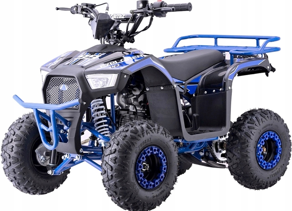 POJAZD QUAD DLA NASTOLATKÓW NAPĘD SPALINOWY 110CM POMPOWANE OPONY