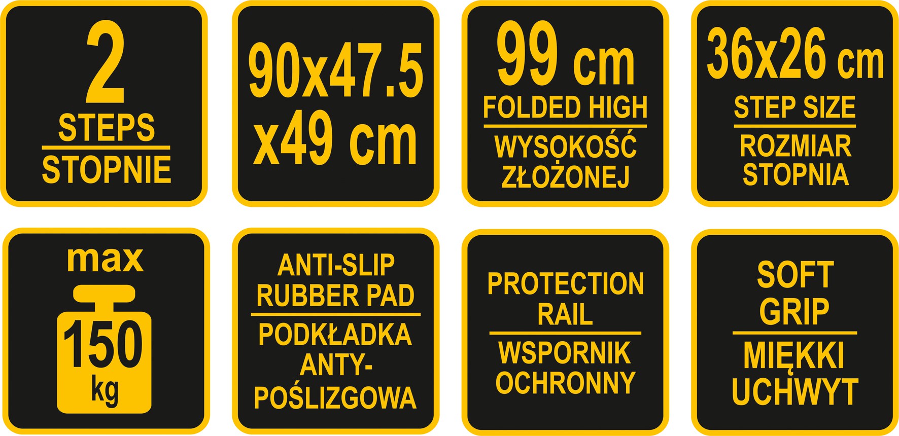 VOREL DRABINA DWUSTOPNIOWA ROZKŁADANA 17730 Liczba elementów 1