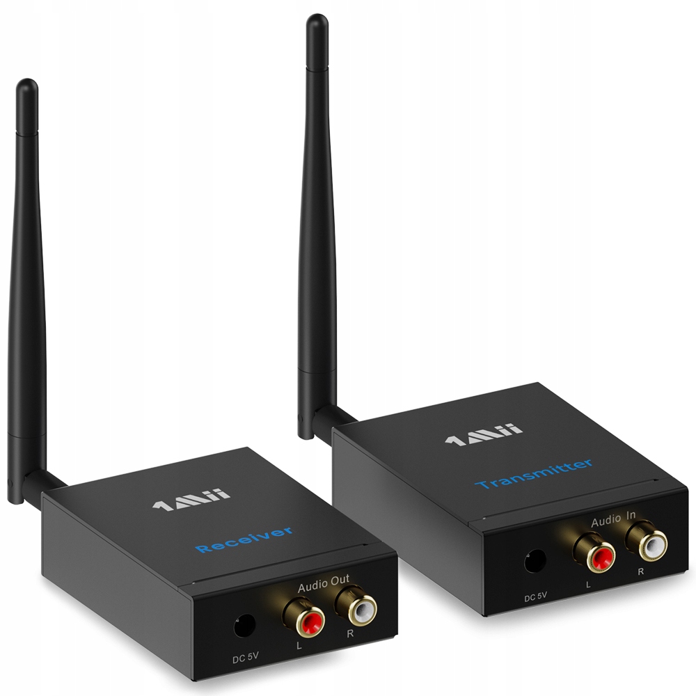

Bezprzewodowy Przedłużacz Audio RT5066 2,4GHz 100m