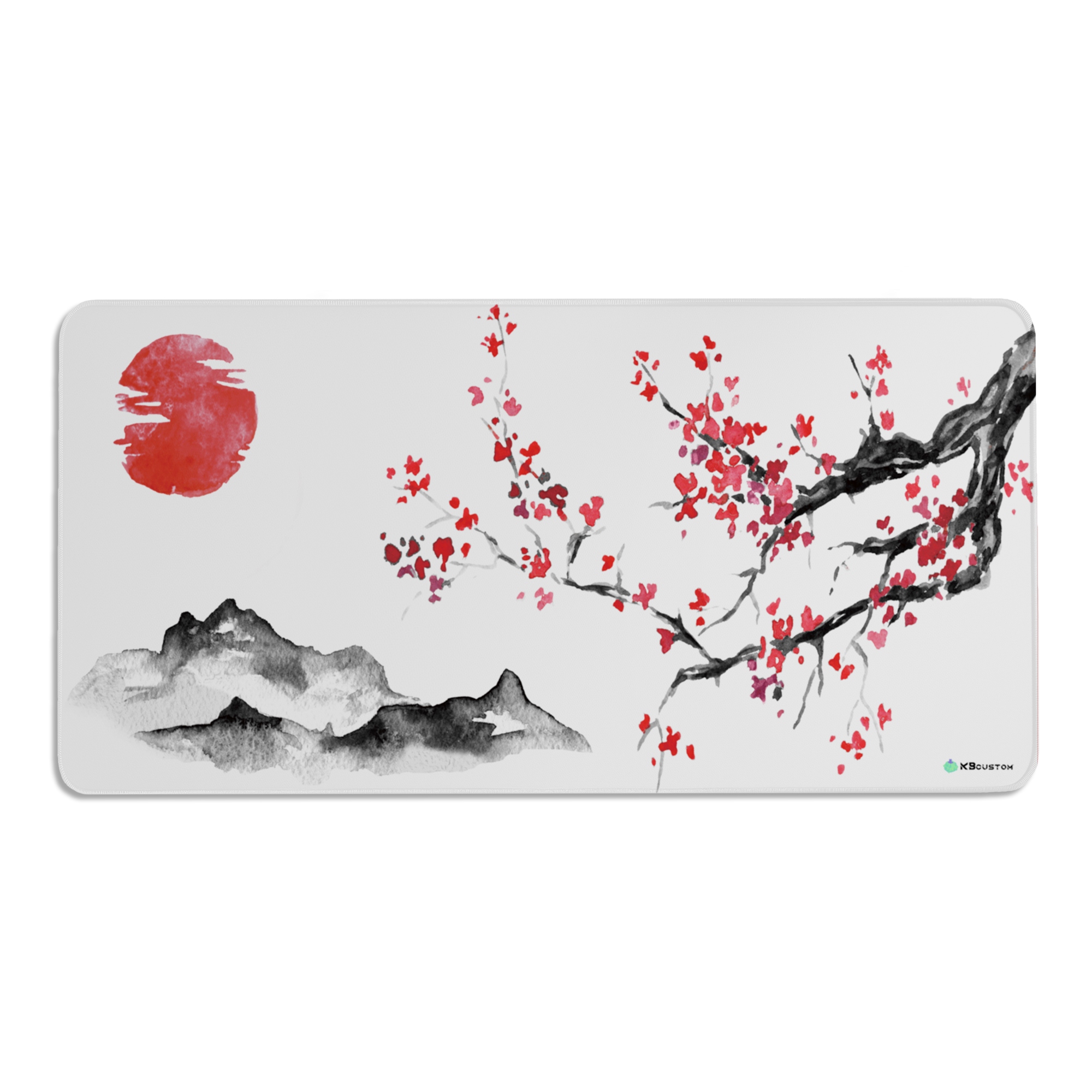 Velká Podložka Pod Myš Myš 120x60 cm XXXL KBcustom Psací stůl Flower 62