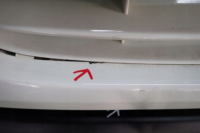 FIAT 500L 12- front bumper front