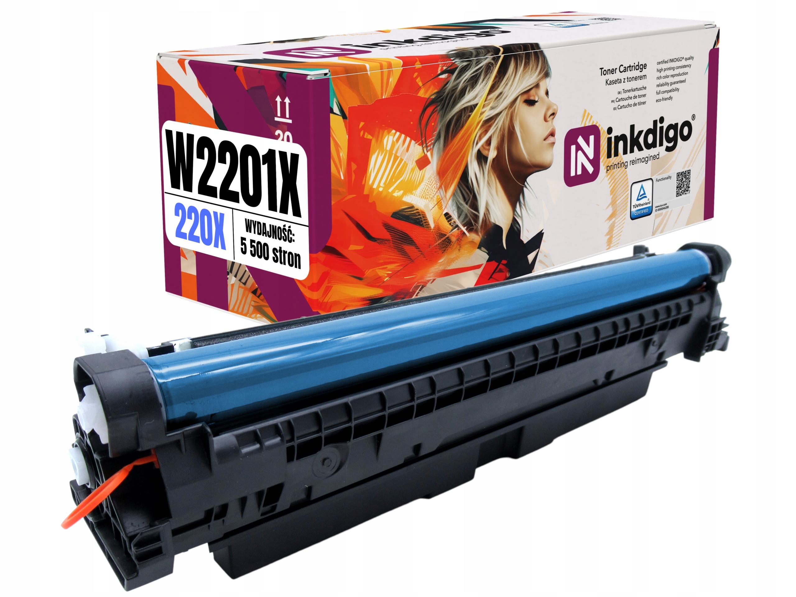Náhradní Toner W2201X Pro Tiskárnu Hp Color LaserJet Pro 4202 4302