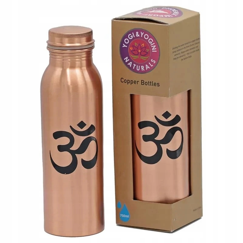 

Miedziana butelka do wody Ohm 750ml