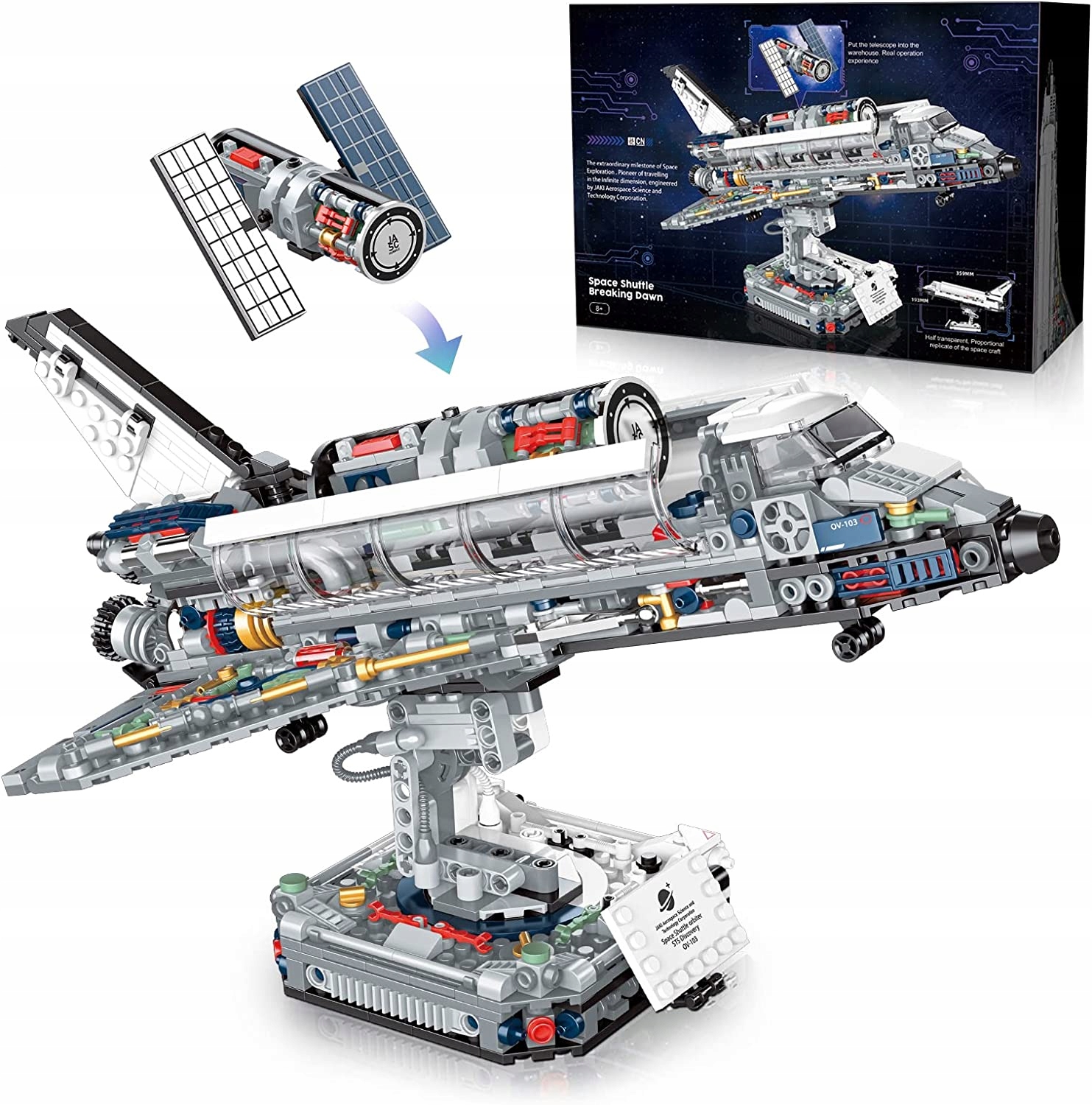 Stavebnice JAKI Space Shuttle Atlantis Building Blocks za 1057 Kč Allegro