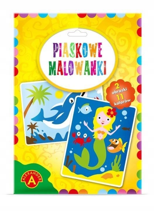 

Piaskowe Malowanki Syrenka I Delfin Alex