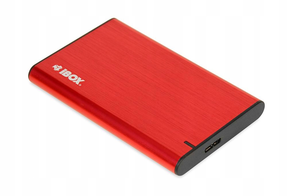 Ibox Obudowa Na Dysk 2.5'' HD-05 Usb 3.1 GEN.1 Do Hdd Ssd Stabilna Czerw