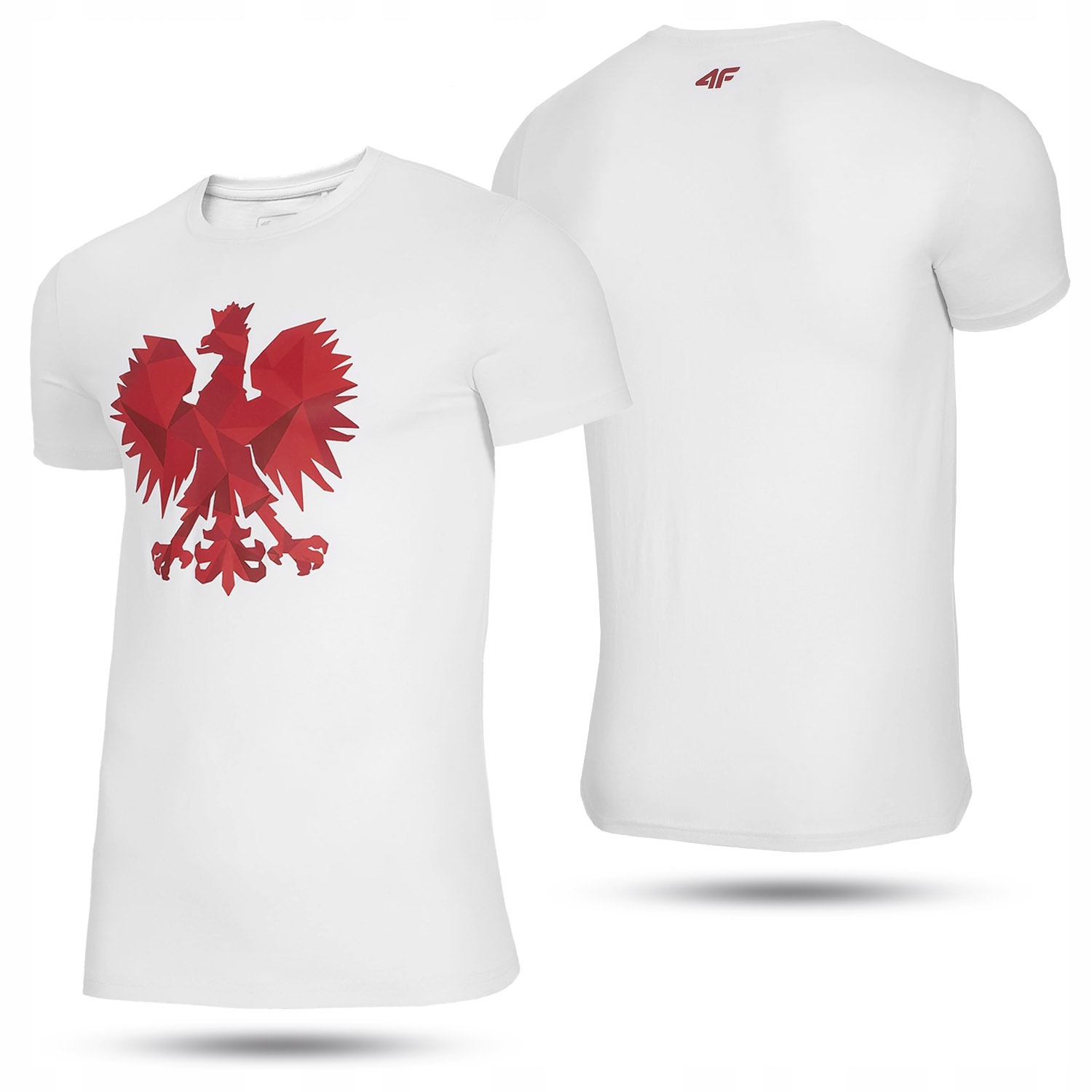 

4F Męska Koszulka Kibica L20-TSM500 T-shirt Polska