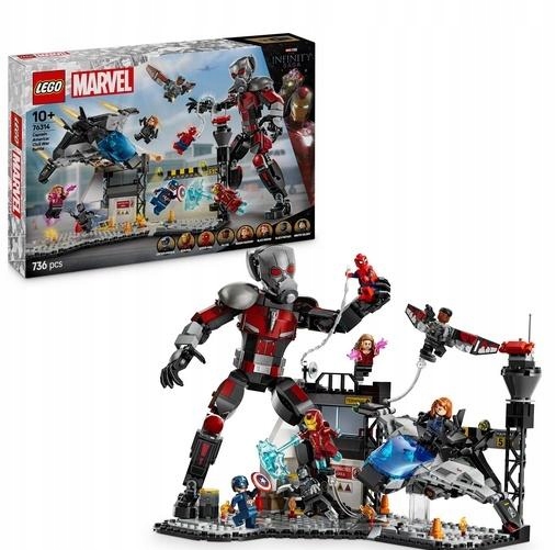 Lego(r) Heroes 76314 Kapitán Amerika: Válka...