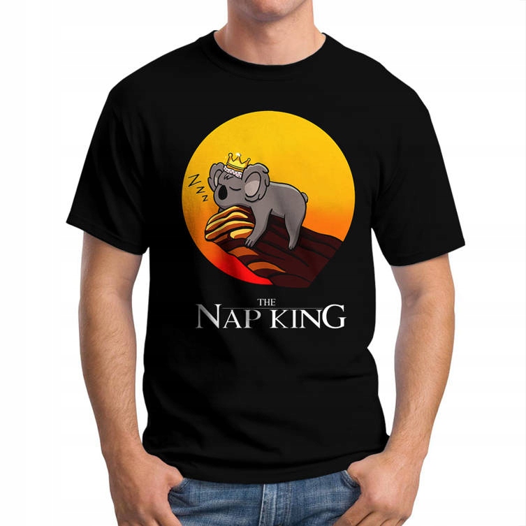 

Koszulka Męska The Nap King XL