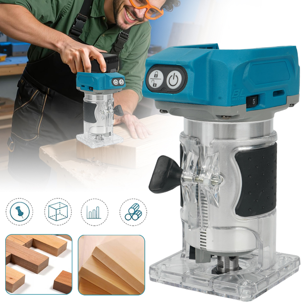 Ruční Horní Frézka Na Dřevo, Univerzální, S Příslušenstvím