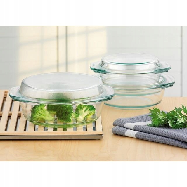 NACZYNIE ŻAROODPORNE SIMAX OKRĄGŁE POKRYWKĄ 1,4 L Pojemność 1.4 l