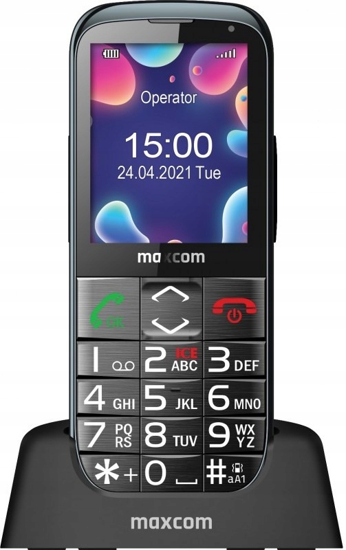 Telefon MaxCom MM 724 4GBB Czarny