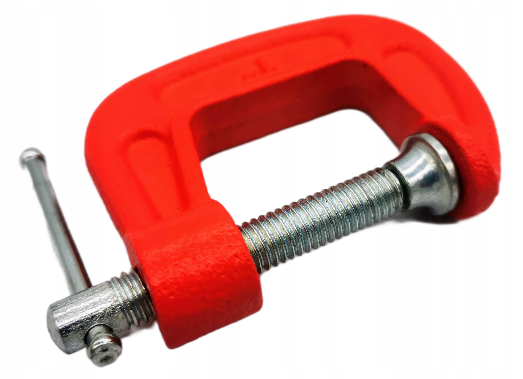 ŚCISK STOLARSKI ZACISK ŚRUBOWY MODELARSKI C 25mm Stalowa śruba