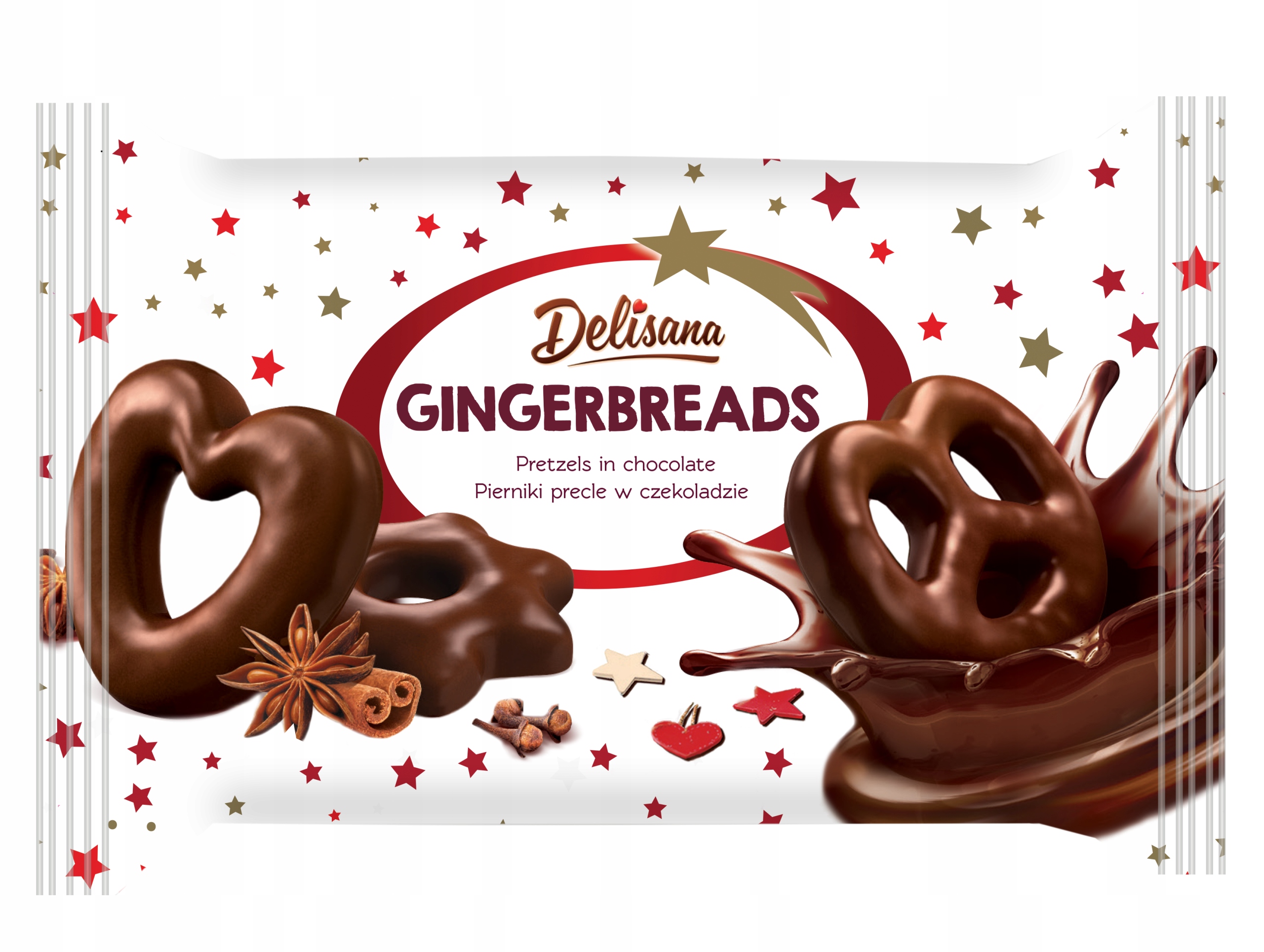 Levně 4 x Delisana Perníky v dezertní čokoládě 400 g