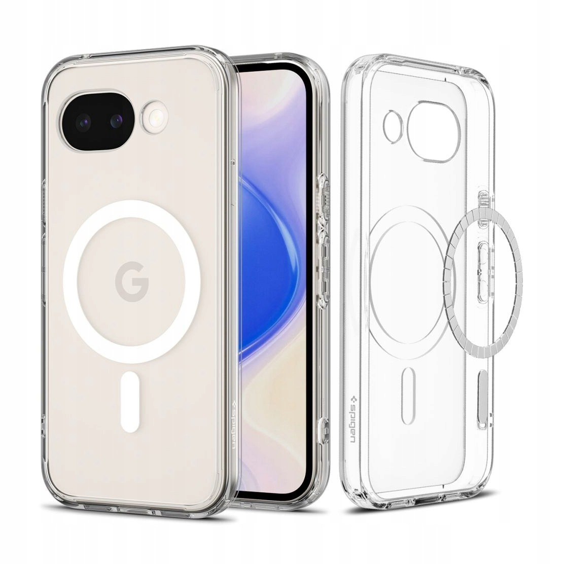Etui do Google Pixel 10A Spigen Ultra Hybrid Mag przezroczysto-białe