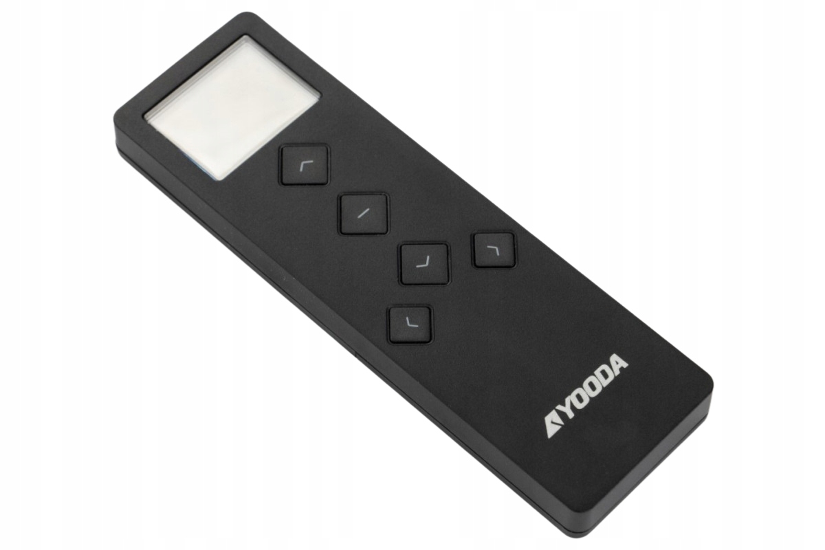 Pilot pre rolety Yooda Caro 5-kanálový s časovým programátorom, Ysh, čierny