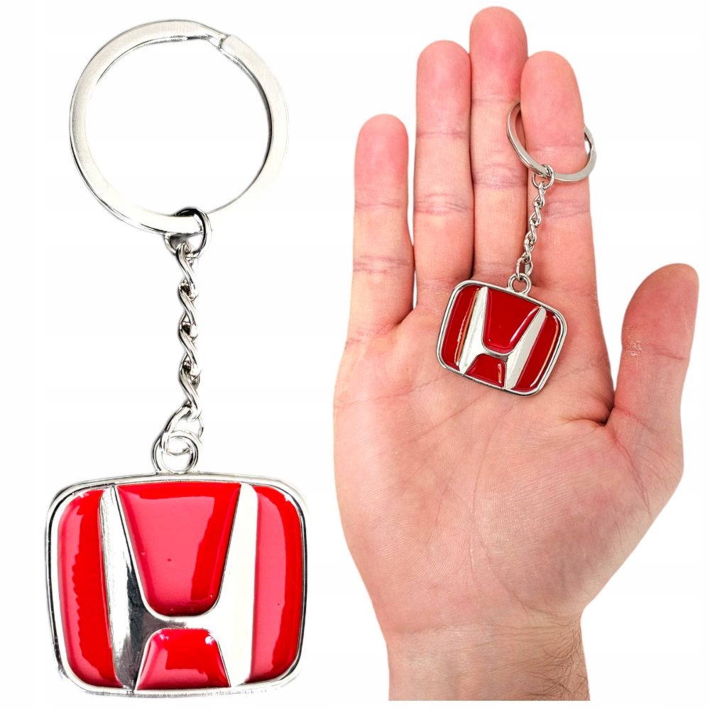 Brelok Honda Breloczek Zawieszka do kluczy Metalowy emblemat znak znaczek