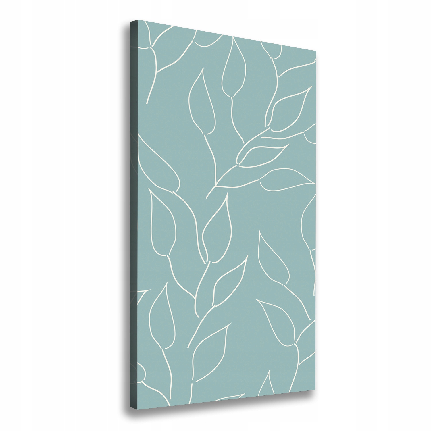 

Nowoczesny fotoobraz canvas na ramie Liście 50x100