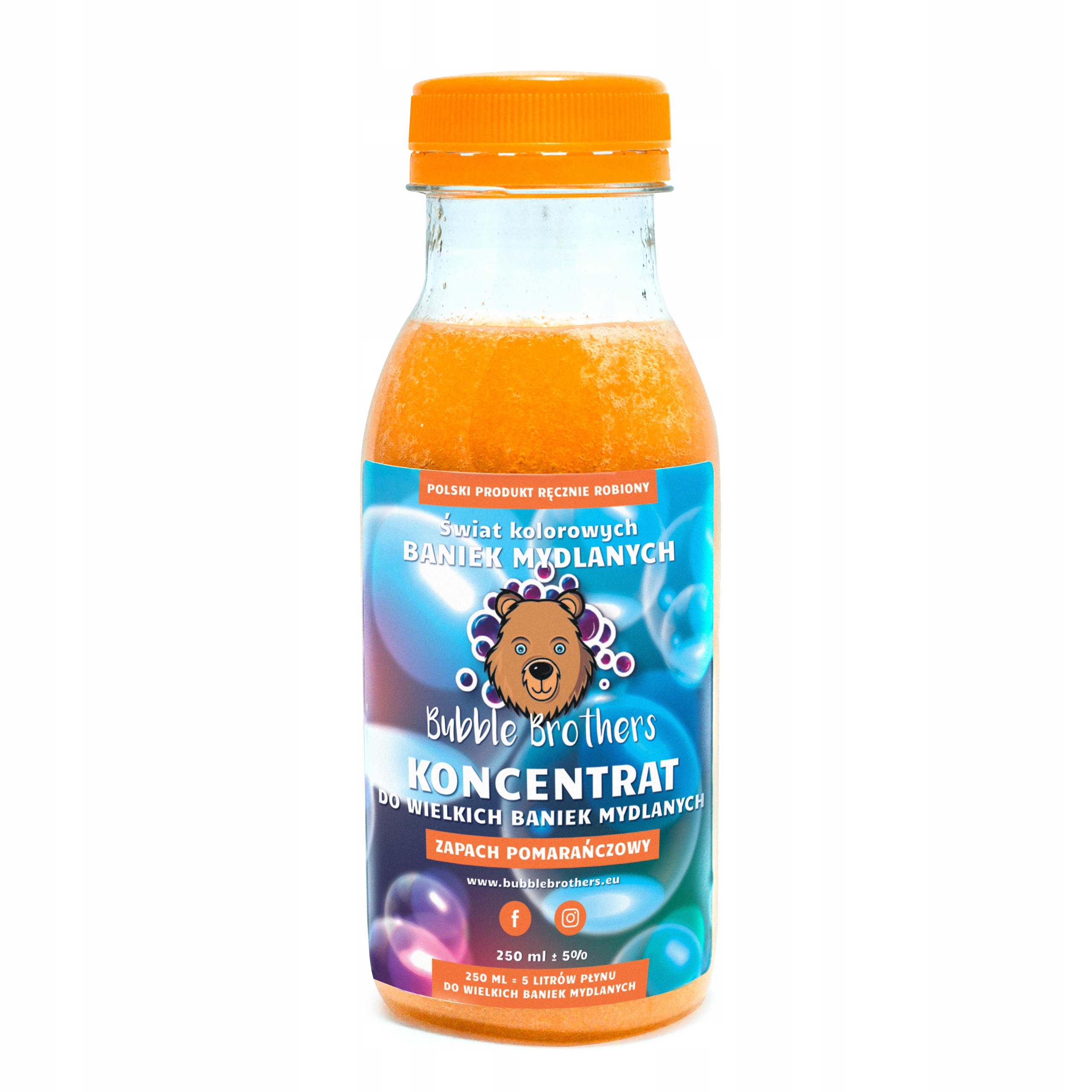 

Koncentrat do Baniek Mydlanych 250ml na 5 Litrów