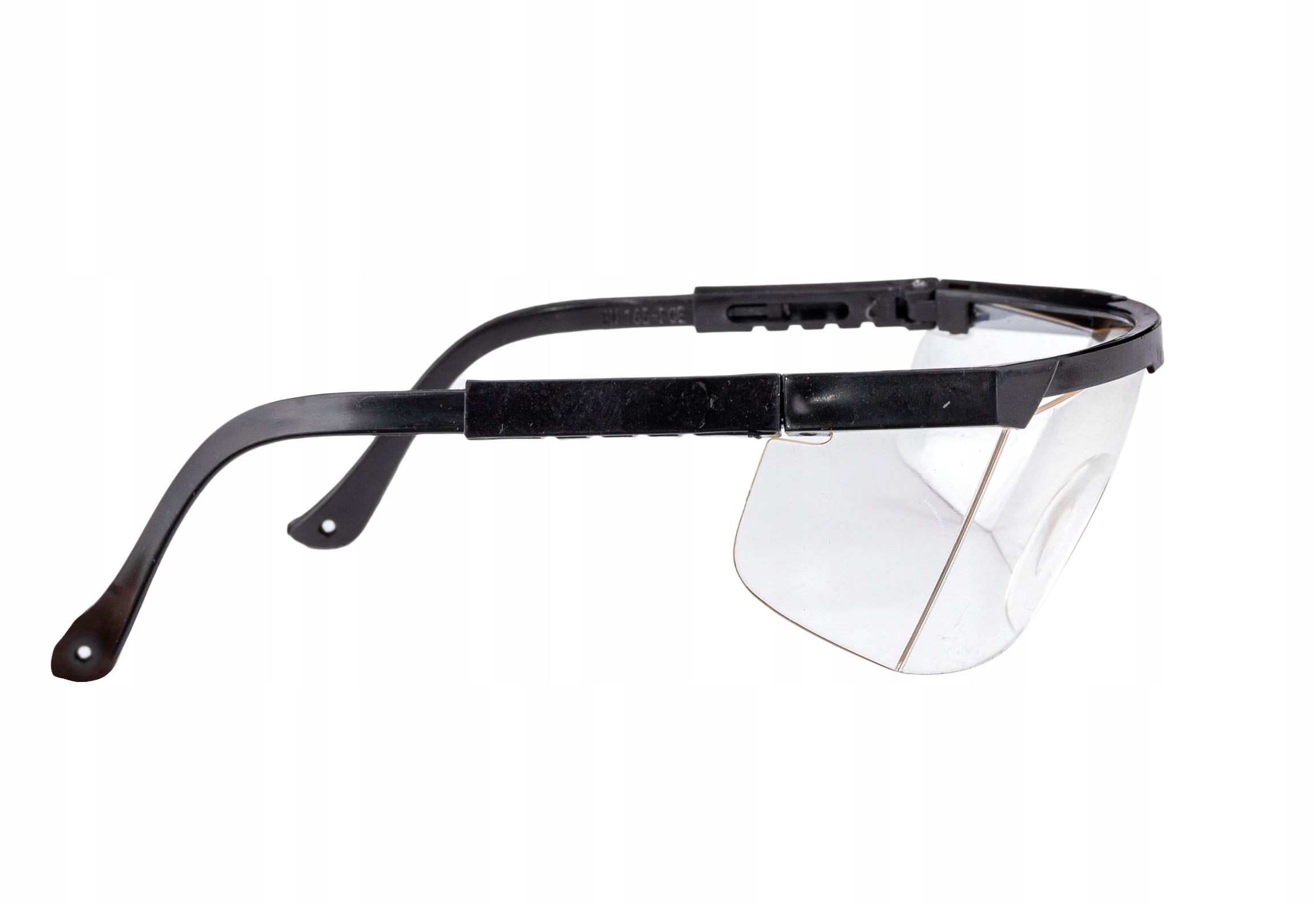 OKULARY OCHRONNE GOGLE ROBOCZE BEZBARWNE BHP Kolor szybek bezbarwny