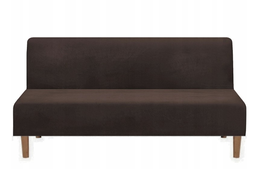 Pokrowiec na sofę (kanapę) brązowy duży