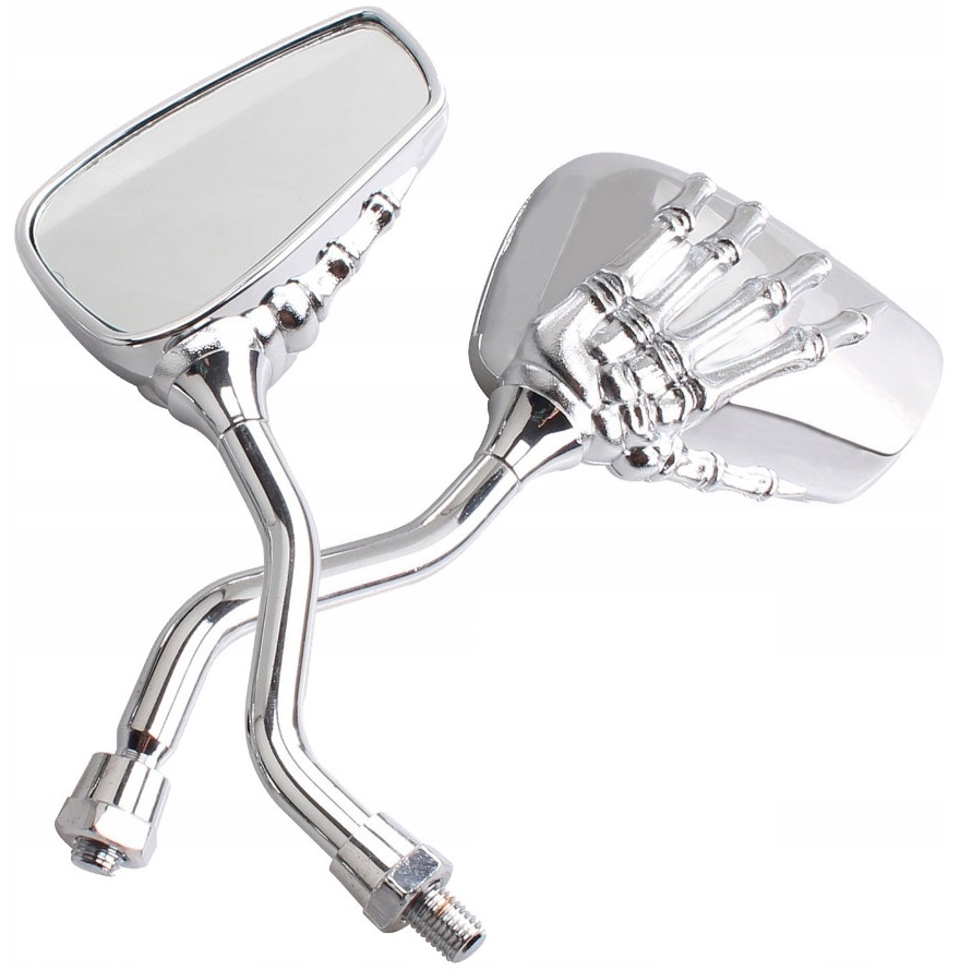 LUSTERKA CHROM MOTOCYKL RĘKA SZKIELETU M8 DŁOŃ EAN (GTIN) 6950000461919