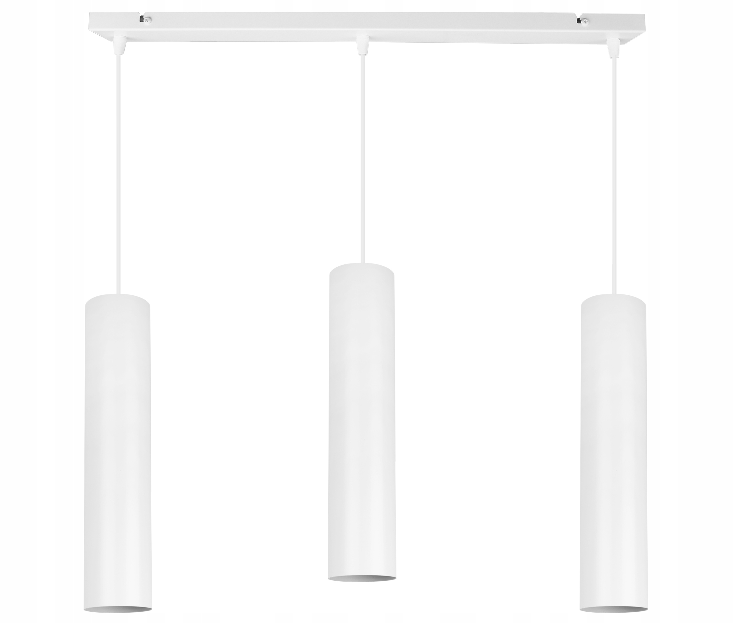 

Lampa Nowoczesna Wisząca Sufitowa Biała Klosz Led