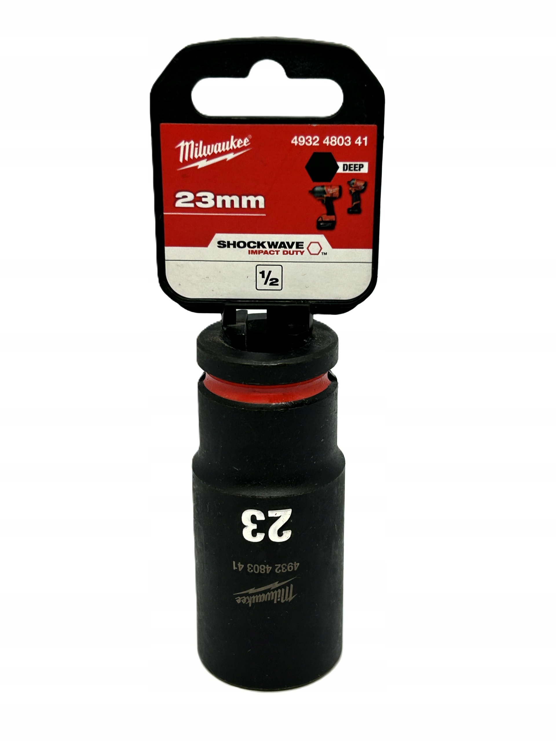 Nasadka Udarowa Długa Milwaukee 1/2 Std 23 mm