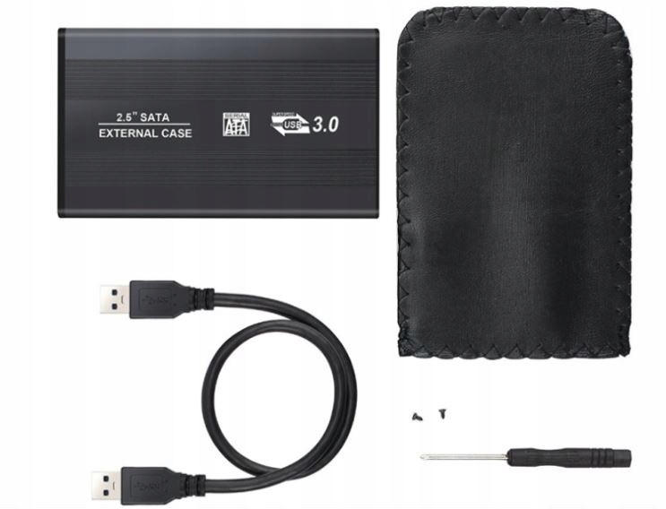 

Obudowa Dysku 2,5'' Kieszeń Hdd Sata Usb 3.0 Black