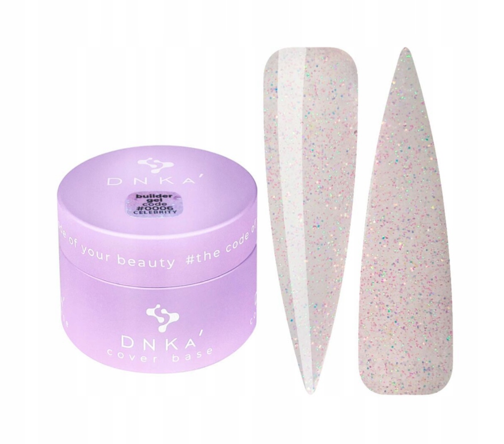 Stavební gel DNKa č. 0006 Celebrity, 30 ml