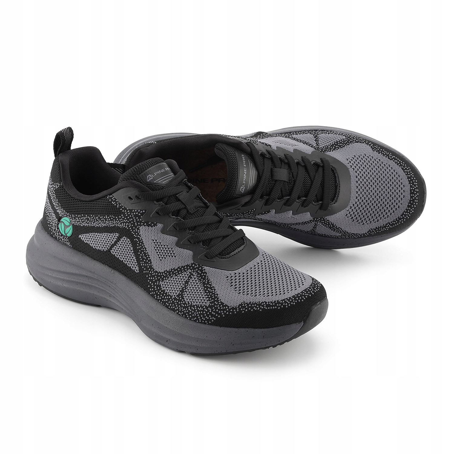 Lekkie męskie buty miejskie Alpine Pro Hune 2 k.czarny r.46
