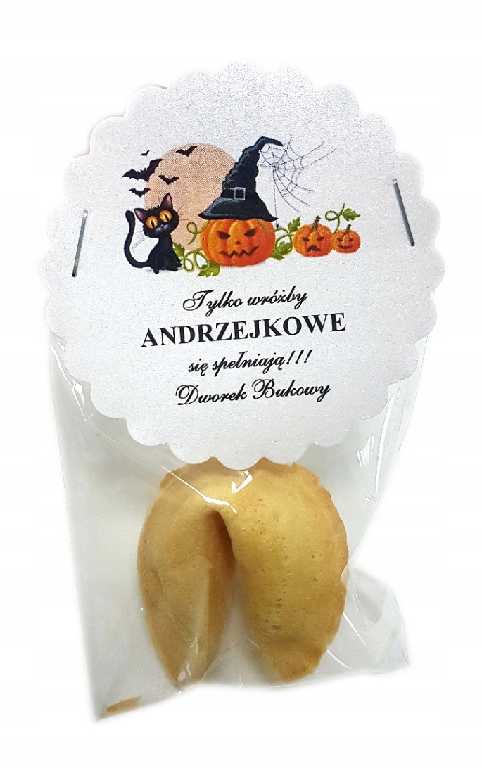 

Andrzejki Ciasteczka z wróżbą dyniowe wzory Hit