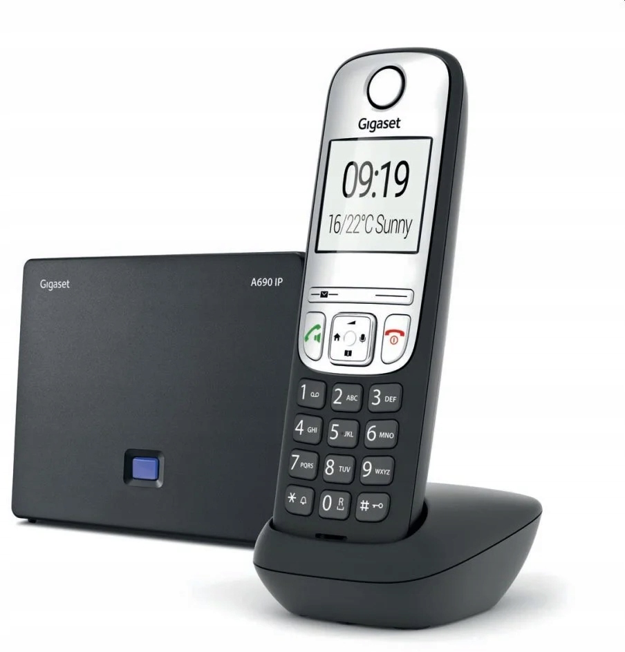 Telefon bezprzewodowy Gigaset A690IP VoIP Dect