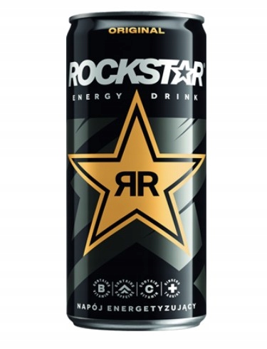 Levně Rockstar Original Energetický nápoj sycený 24 x 250 ml