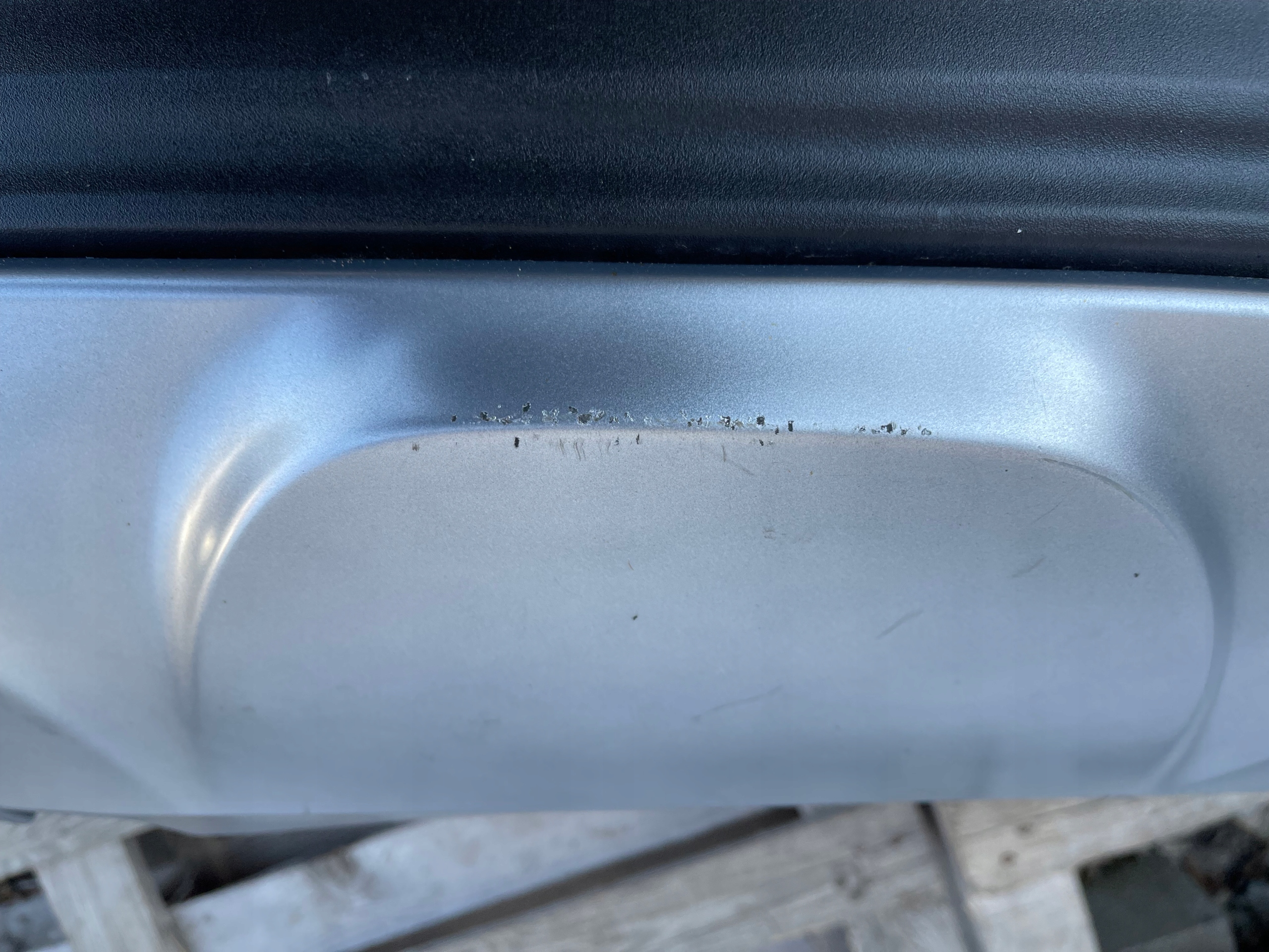 MG HS 2018 - bumper rear part rear below PDC