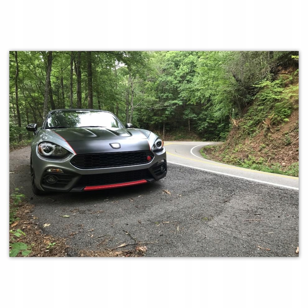 

Naklejki 70x50 Fiat 124 Spider Abarth