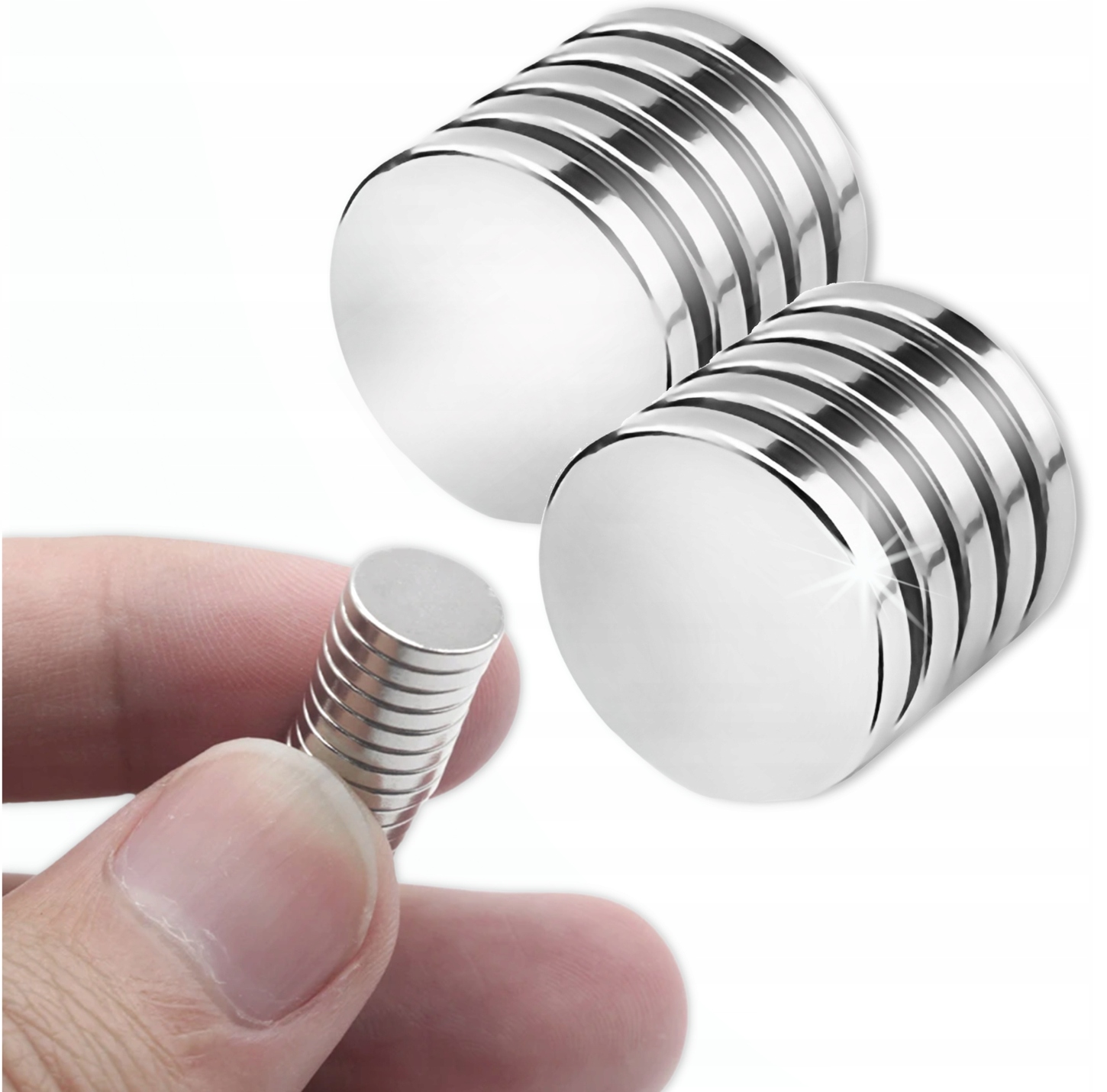 

Magnesy Neodymowe Okrągłe 5x2mm Zestaw 10 Sztuk