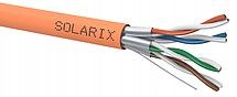 Kabel Skrutka Solarix CAT.6A Stp Lsoh B2ca s1d1a1 cievka 500M
