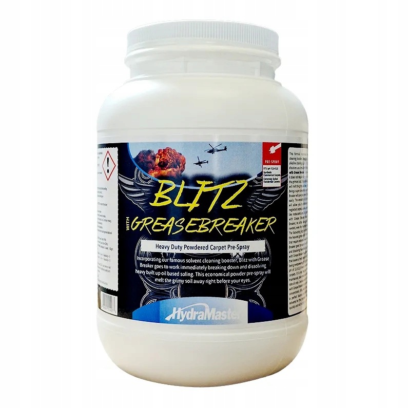 HydraMaster Blitz with GreaseBreaker Prespray na mastné nečistoty 2.95 kg