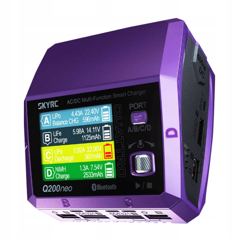 Nabíječka Skyrc Q200NEO 4-KANÁLOVÁ 400 W