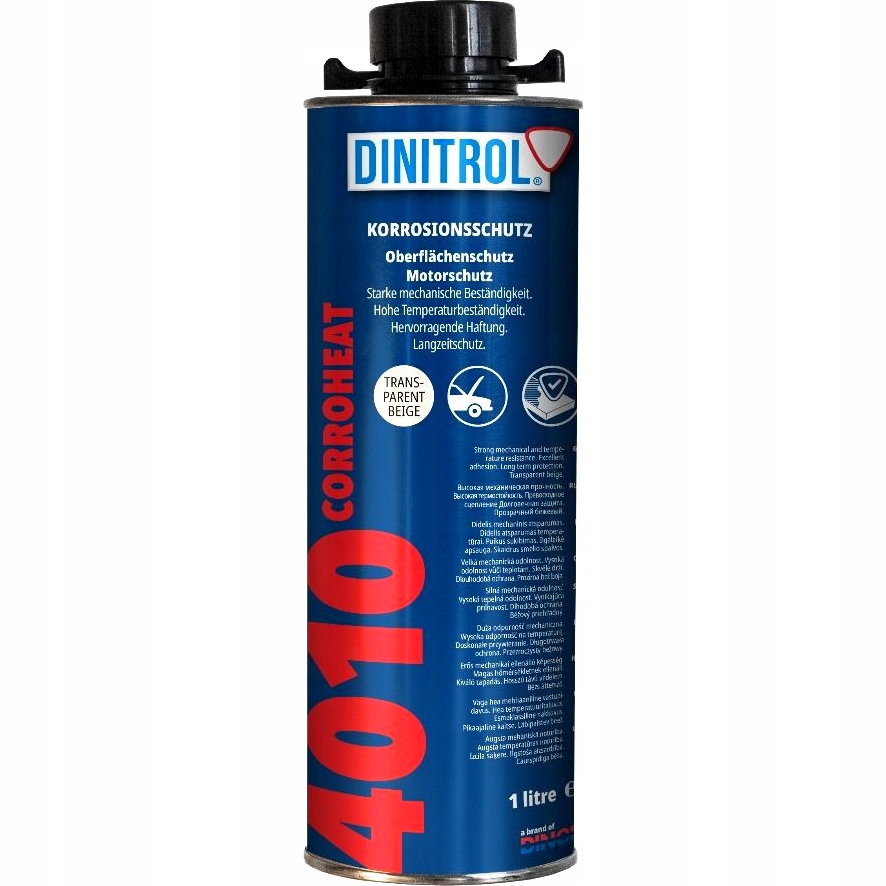 Технічне обслуговування воску Dinitrol 4010 Corroheat 200 ° C