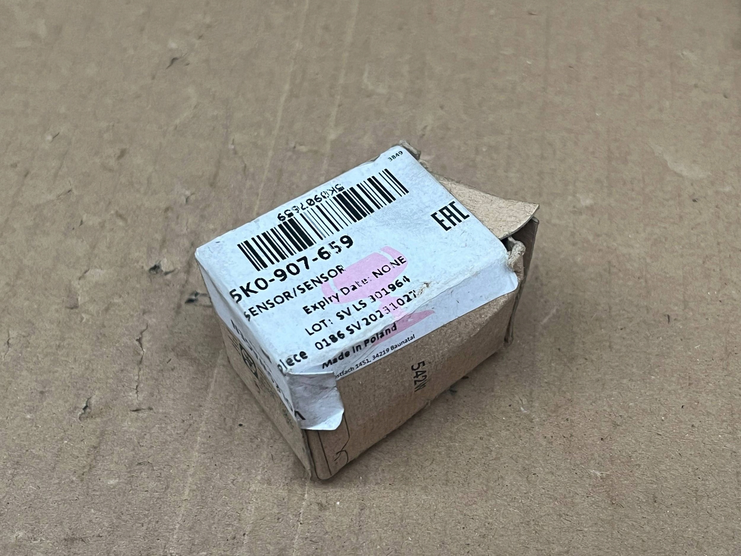 Sensor JAKOSCI luft VOLKSWAGEN AUDI 5K0907659 !J