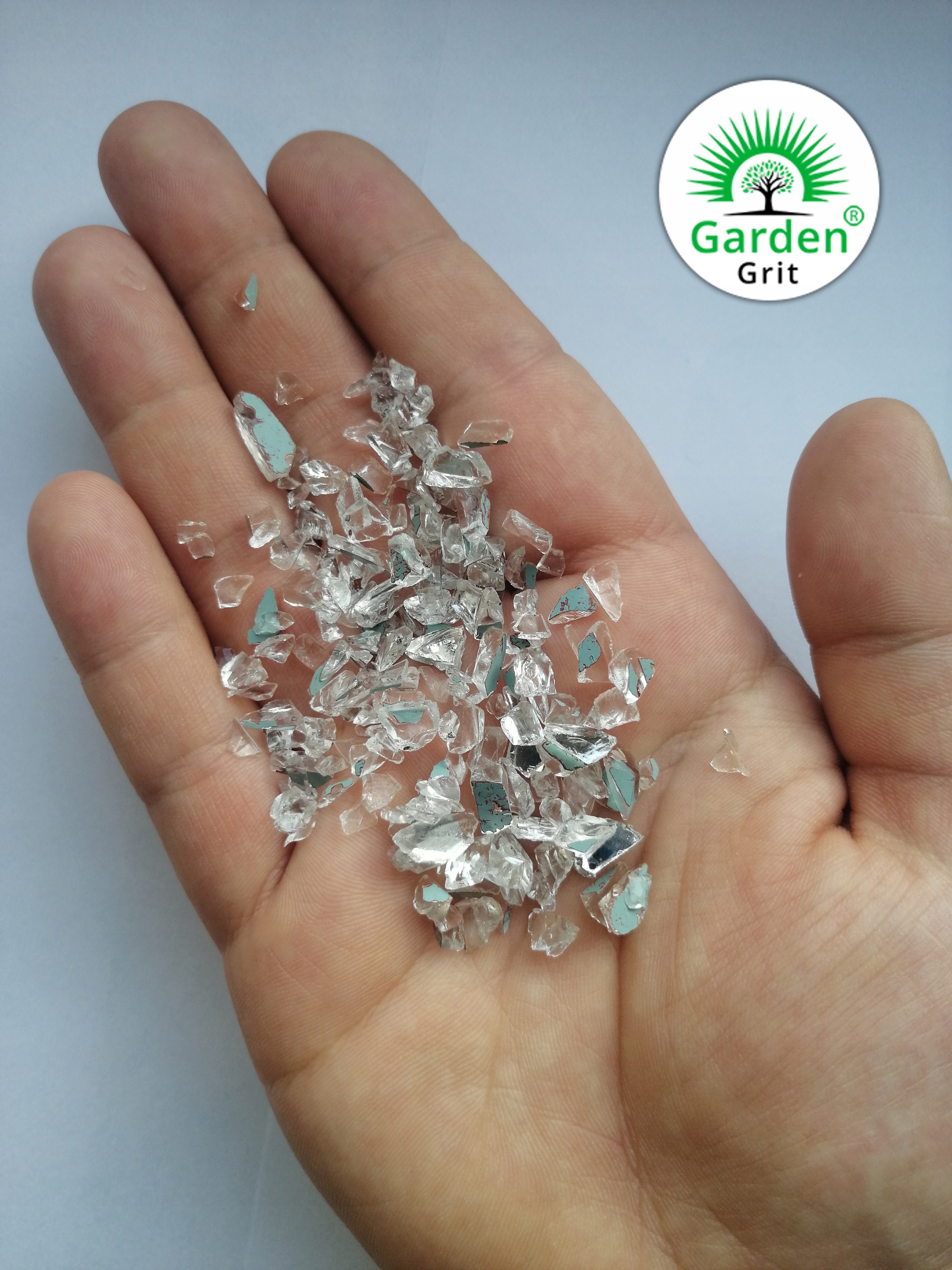 Grys szklany dekoracyjny, lustrzany 0,3 kg Waga 0.3 kg